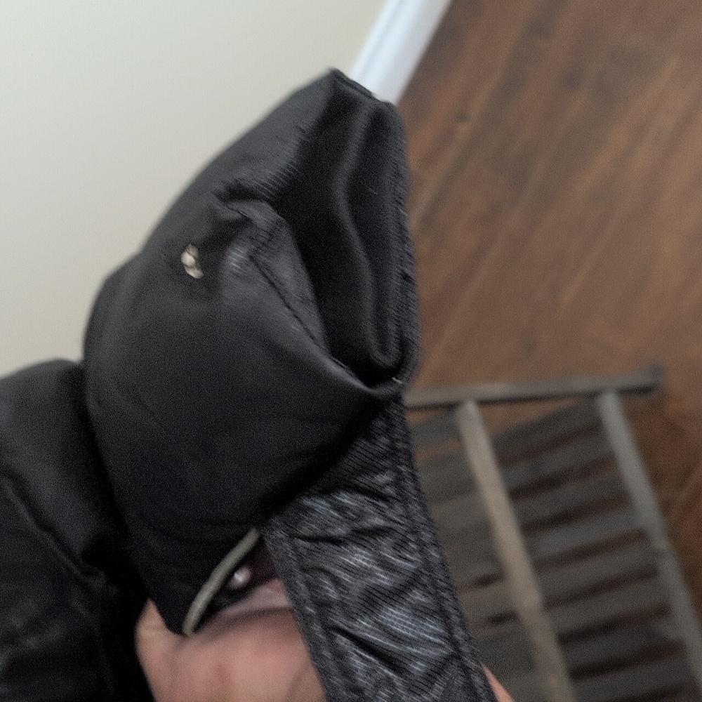 Platinum | Black Winter Jacket With Silver Details - Picture 5 of 16